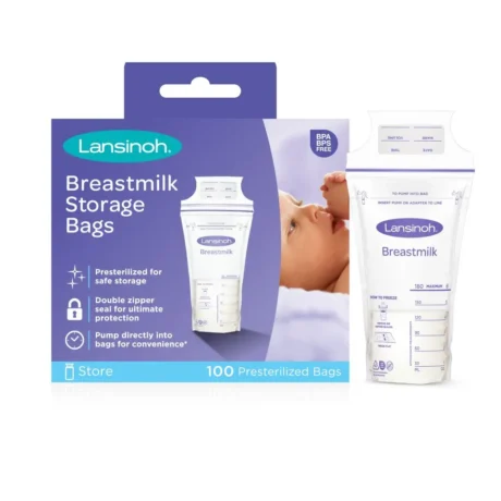 BOLSAS DE ALMACENAMIENTO LECHE MATERNA 100 UND LANSINOH BG20473