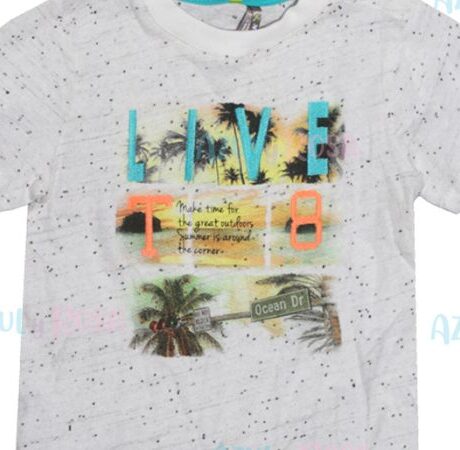 ML0707-BGC  12M OCEAN DR T-SHIRT PARA NINA ORCHESTRA