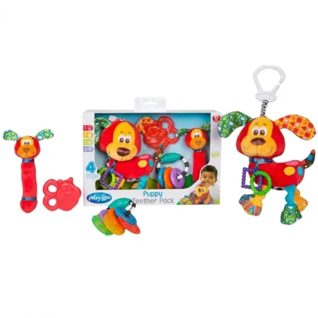 SET DE REGALO CACHORRITO MORDEDOR PLAYGRO 0183171