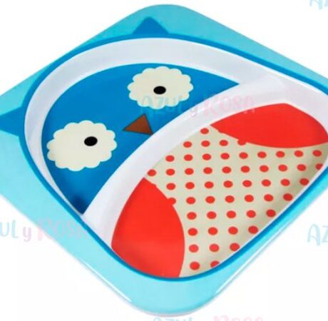252154 PLATO CON DIVISIONES BUHO SKIP HOP