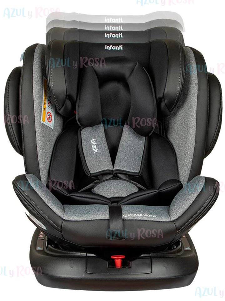 SILLA DE AUTO MULTIAGE INFANTI GRIS FR01-GREY - Imagen 3