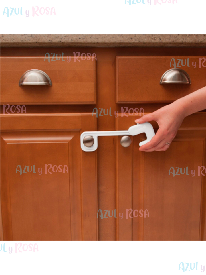 CERRADURA PARA GABINETE 2 PZAS SAFETY 1st HS262 - Imagen 3