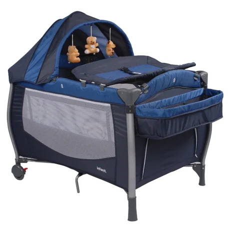 CORRAL CUNA LUNA AZUL INFANTI KDD991-BLUE