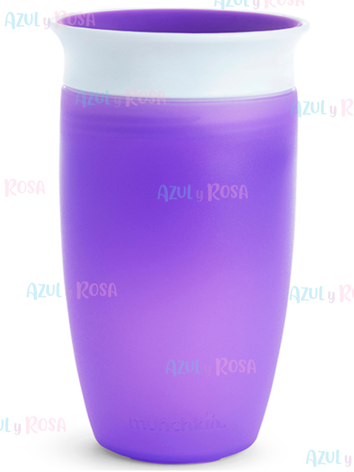 VASO ANTIDERRAME MIRACLE 360 10 OZ MORADO MUNCHKIN 51861