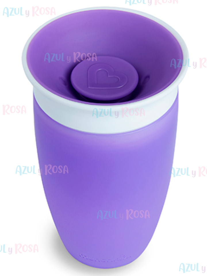 VASO ANTIDERRAME MIRACLE 360 10 OZ MORADO MUNCHKIN 51861 - Imagen 2
