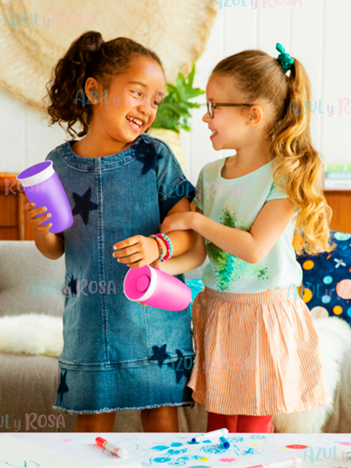 VASO ANTIDERRAME MIRACLE 360 10 OZ MORADO MUNCHKIN 51861 - Imagen 6