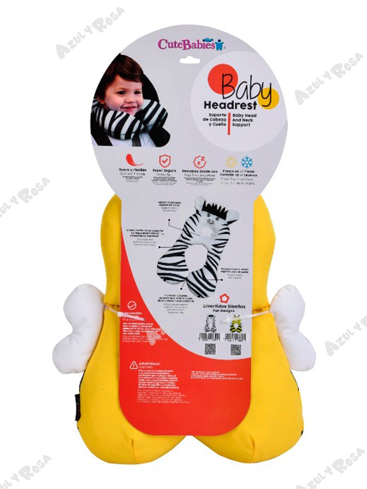 01241802 SOPORTE DE CABEZA Y CUELLO ABEJA CUTEBABIES - Imagen 3