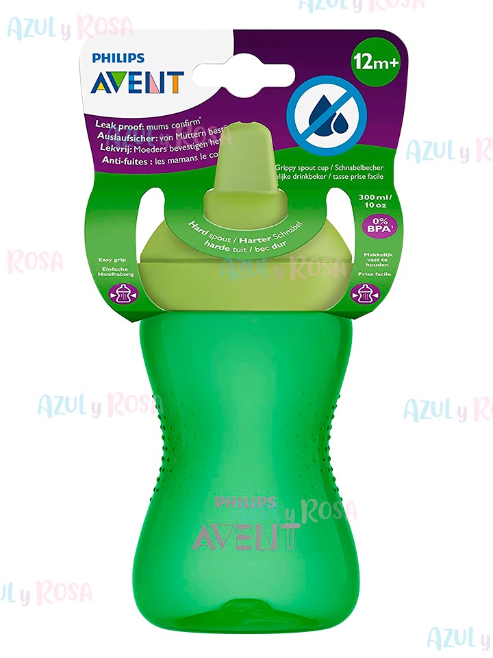 VASO CON BOQUILLA 12M-300ML VERDE AVENT SCF803/03 - Imagen 3