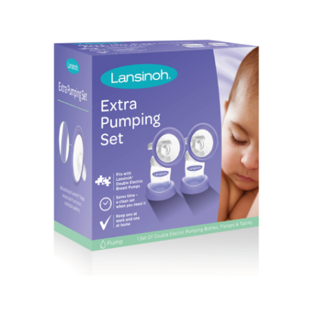 LA53431 SET EXTRA DE EXTRACTOR DOBLE REPUESTO LANSINOH