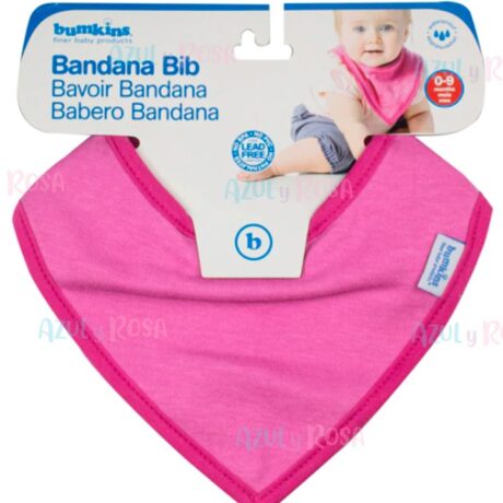 WBS-PNK ROSA BABERO BANDANA TRIANGULAR BUMKINS
