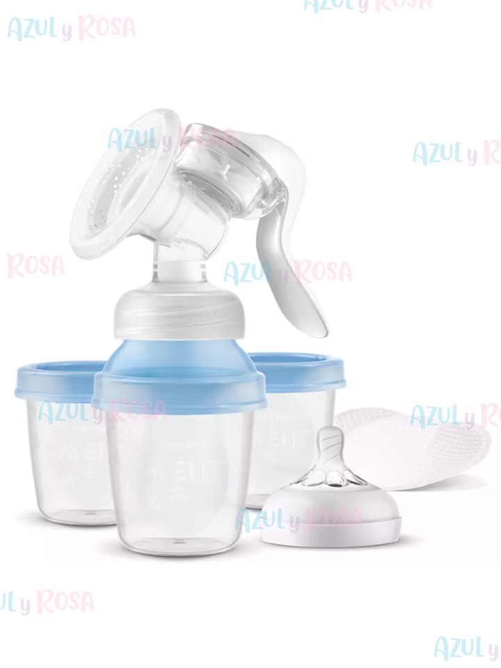 EXTRACTOR MANUAL VIA CON VASITOS PARA ALMACENAMIENTO AVENT SCF430/13
