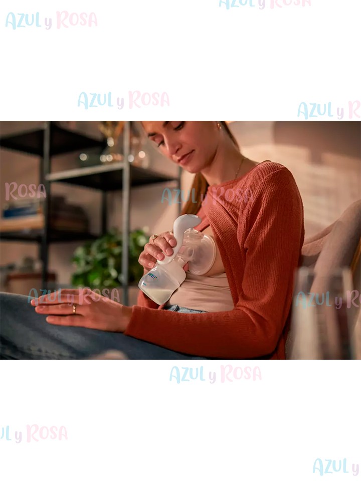 EXTRACTOR MANUAL VIA CON VASITOS PARA ALMACENAMIENTO AVENT SCF430/13 - Imagen 6