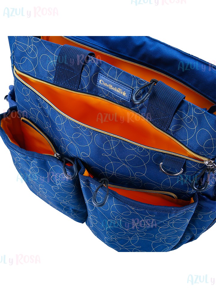 PANALERA MOCHILA JOURNEY AZUL CUTEBABIES 01800747 - Imagen 4