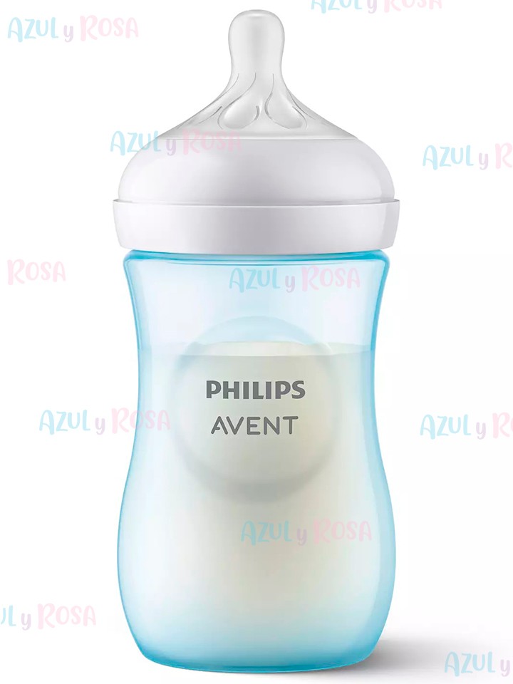 BIBERON NATURAL RESPONSE 9OZ AZUL AVENT SCY903/21 - Imagen 2