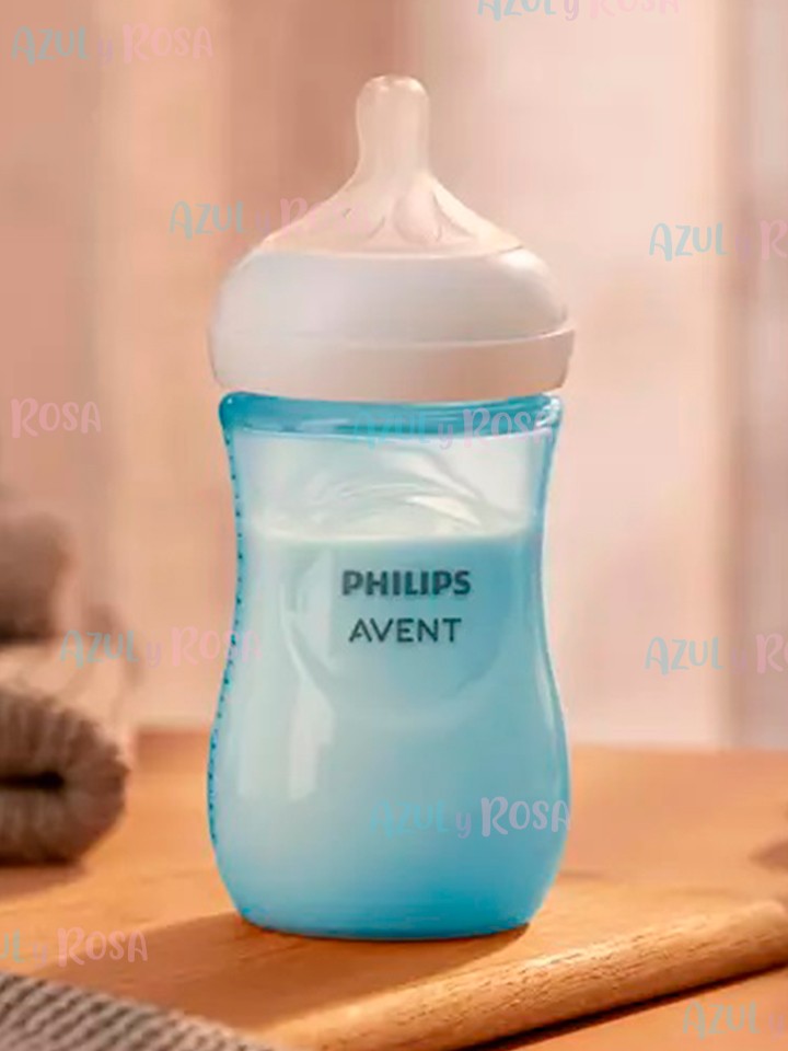 BIBERON NATURAL RESPONSE 9OZ AZUL AVENT SCY903/21 - Imagen 6
