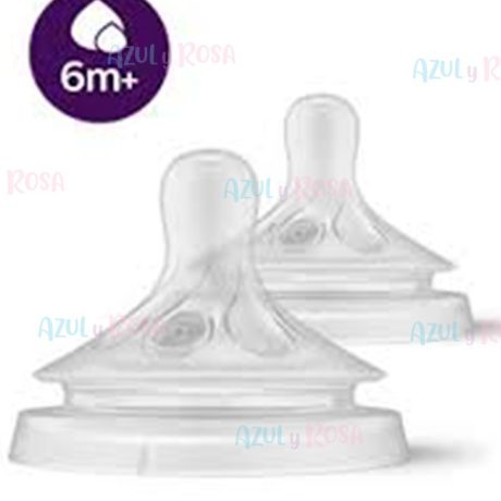 TETINA NATURAL RESPONSE - FLUJO 6- 6M LIQUIDOS ESPESOS AVENT SCY966/02