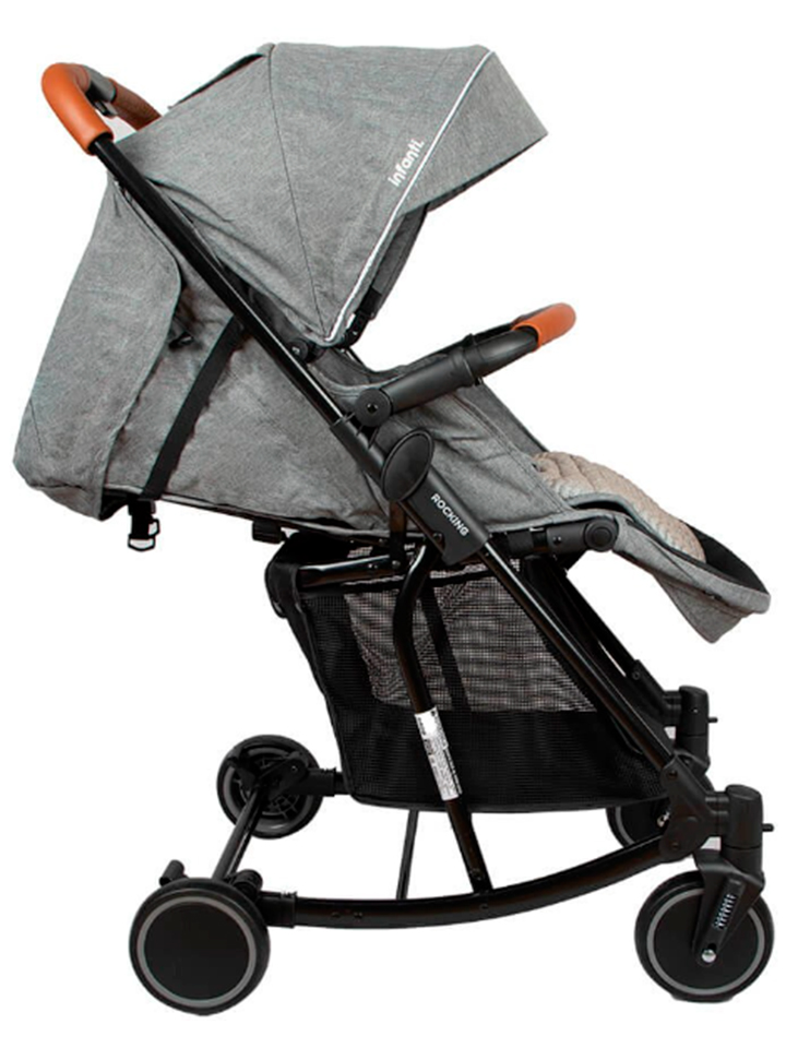 COCHE MECEDOR ROCKING INFANTI GRIS A609-GREY - Imagen 7
