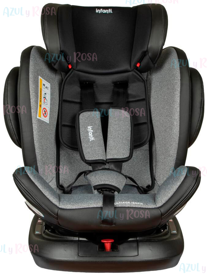 SILLA DE AUTO MULTIAGE INFANTI GRIS FR01-GREY - Imagen 4
