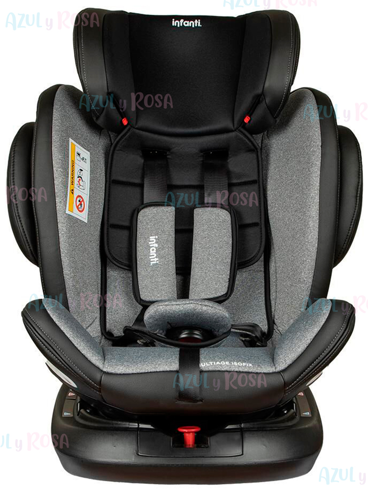 SILLA DE AUTO MULTIAGE INFANTI GRIS FR01-GREY - Imagen 5