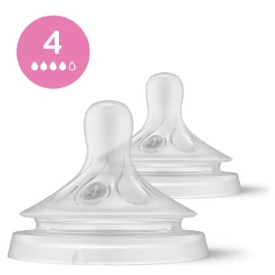 Tetina Natural Response Flujo 4-3M Avent SCY964/02