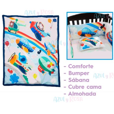 NT4696 SET DE CUNA VOLADOR INFANTEC