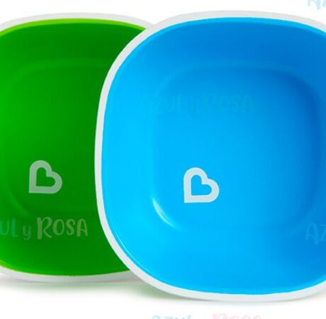 SET  DE  PLATOS  HONDOS  SPLASH  2  PZAS  MUNCHKIN 46725