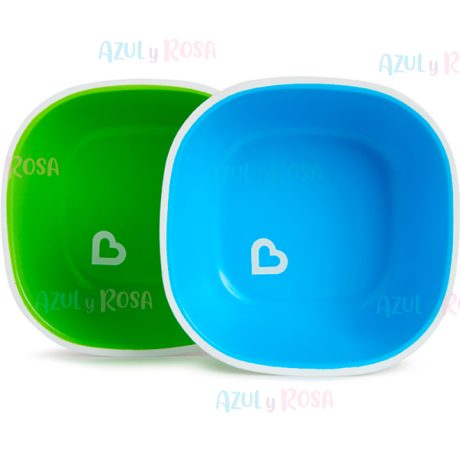 SET  DE  PLATOS  HONDOS  SPLASH  2  PZAS  MUNCHKIN 46725