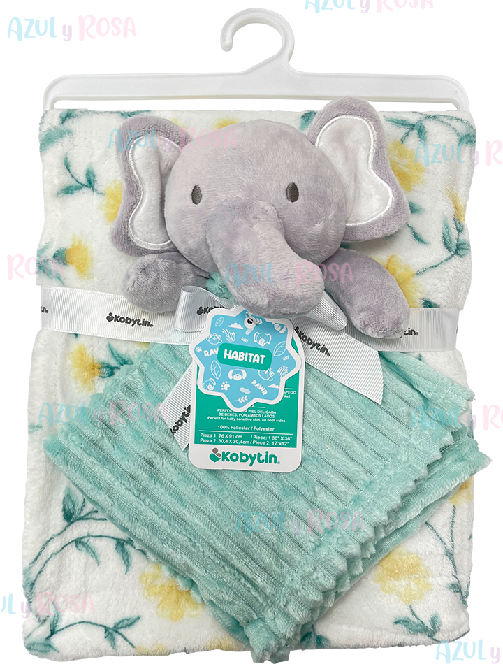 SET DE COBIJA Y MANTA HABITAT KOBITYN 09410227