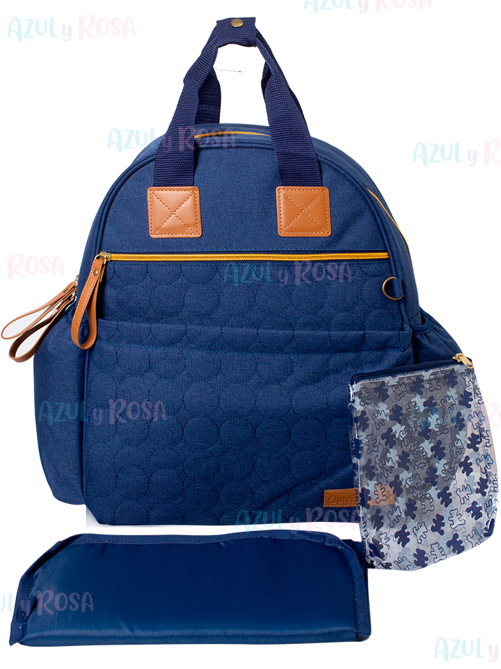 Tipo Morral PaÃ±alera Azul Marino Pañaleras Unisex Para Bebes Sales