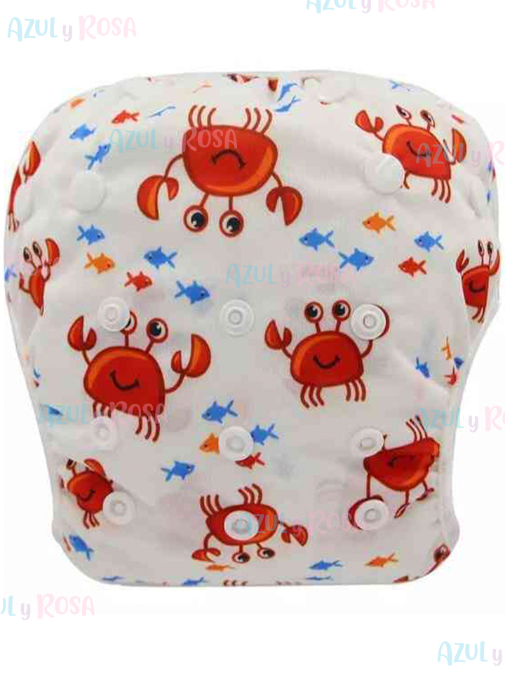 PAÑAL DE PISCINA BLANCO CANGREJOS PLP100013