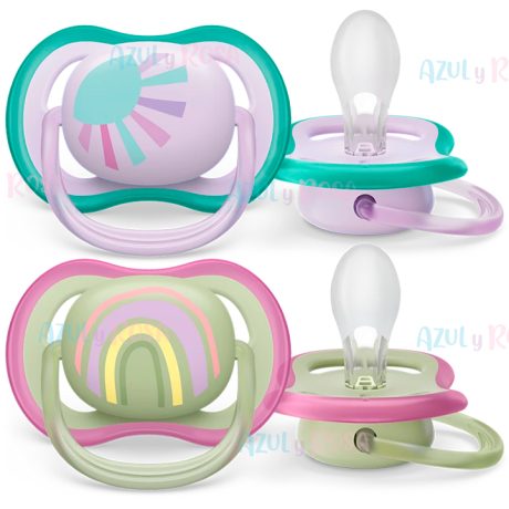 CHUPETES ULTRA AIR NIÑA 0-6 M AVENT SCF085/59