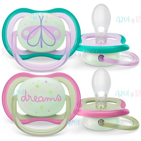CHUPETE ULTRA AIR NOCTURNOS NIÑA 0-6 M SCF376/19