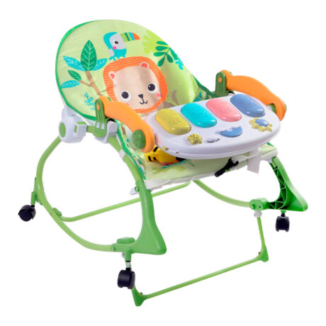 SILLA MECEDORA MULTIFUNCIONAL VERDE 7545