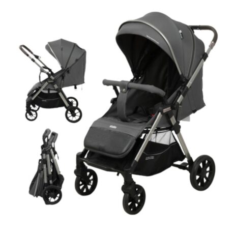 COCHE PARA BEBÉ REVERSIBLE GRAY