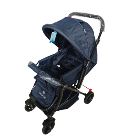 COCHE PARA BEBÉ REVERSIBLE AZUL 7805-A