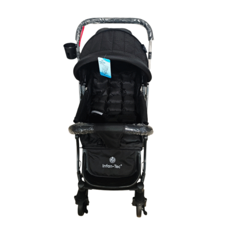 COCHE PARA BEBÉ REVERSIBLE NEGRO 7805-N