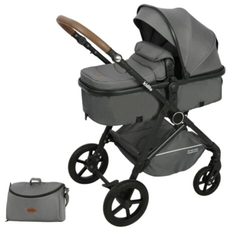 Coche moisés para bebé Dark Gray