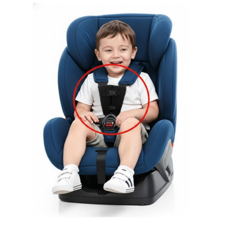 BROCHE PARA CINTURON DE SILLA DE AUTO