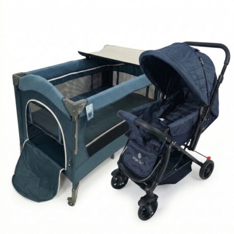COMBO COLECHO – COCHE REVERSIBLE AZUL