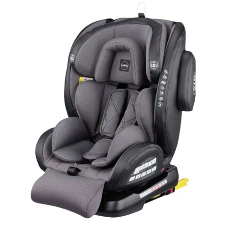 SILLA DE AUTO GIRATORIA CON ISOFIX DARK GRAY