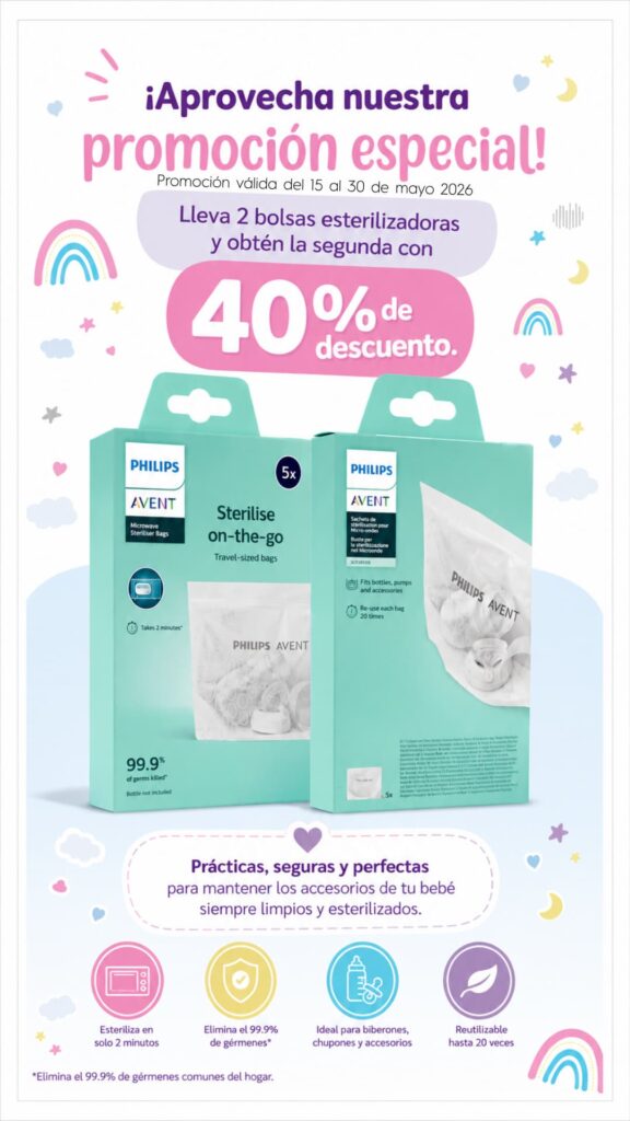 Bolsas esterilizadoras Phillips Avent