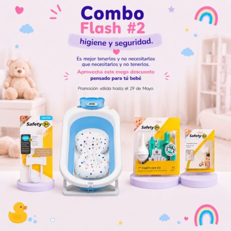 COMBO FLASH 02 BAÑERA+SAFETY