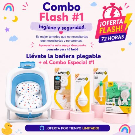 COMBO FLASH 01 BAÑERA+SAFETY