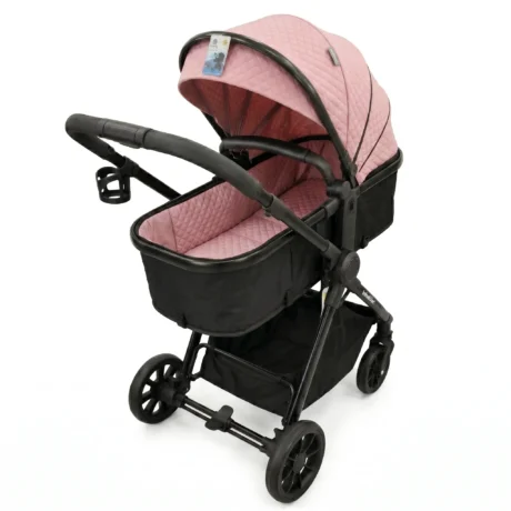 COCHE MOISES 2 EN 1 ROSADO C03-IMP7329-R