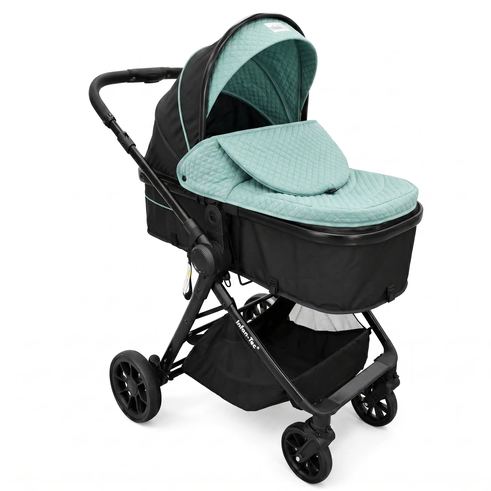 COCHE MOISES 2 EN 1 VERDE C03-IMP7329-V - Imagen 3