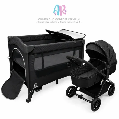 COMBO DUO CONFORT PREMIUM #04 NEGRO