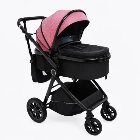 COCHE MOISES 2 EN 1 ROSADO C03-IMP7329-R