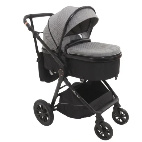 COCHE MOISES 2 EN 1 GRIS C03-IMP7329-G