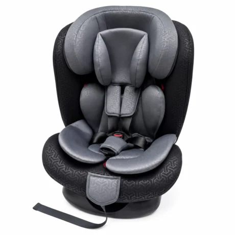 SILLA DE AUTO PARA BEBE GIRATORIA 360° NEGRA C10-ND8620-N
