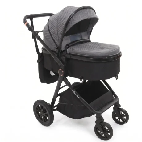 COCHE MOISES 2 EN 1 GRIS OSCURO C03-IMP7329-GO